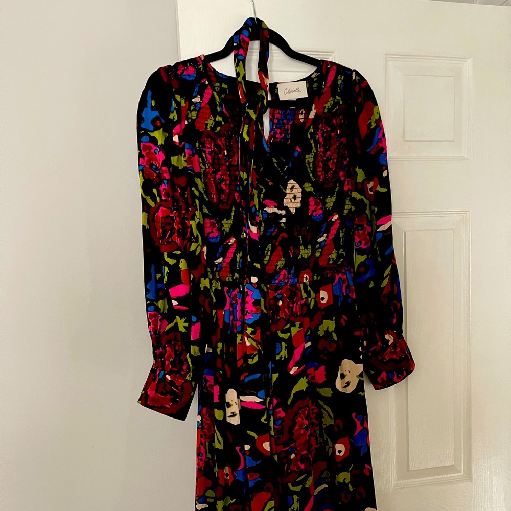 Cleobella midi dress size small.